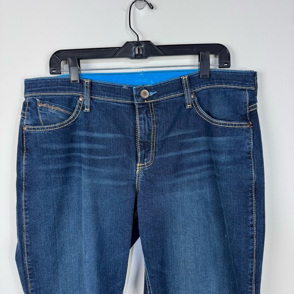 Wrangler Straight Leg Denim Western Rodeo Jeans - Picture 3 of 5